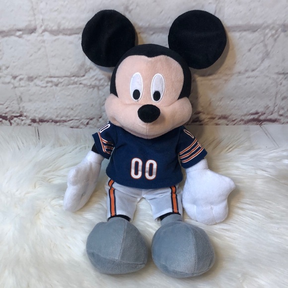 NFL CHICAGO BEARS MICKEY MOUSE PLUSH - Picture 1 of 6